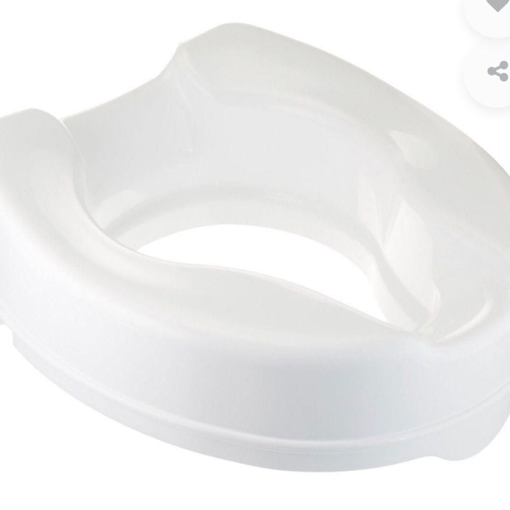 Homecraft Savanah Raised Toilet Seat 4”